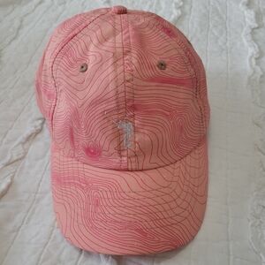 William Murray Golf 9 Iron Hat UPF50+ Pink Swirl Like New Adjustable QuickDry